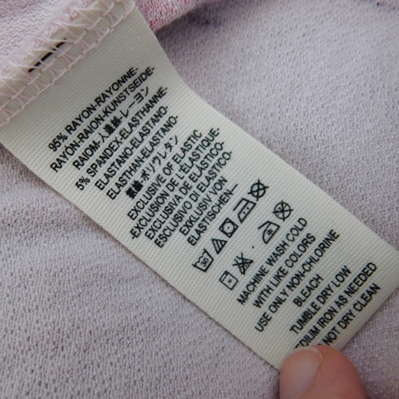 Free People Cloud Berry Lilac Combo Off Shoulder Printed Top XS - Picture 6 of 15